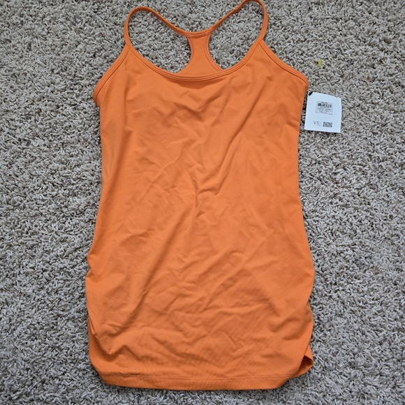 Women's Victoria's Secrey VSX Vibrant Orange Tank Camisole Top - Medium - Picture 6 of 8